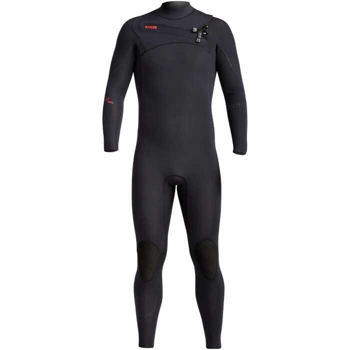 2024 Xcel Hombres Infiniti 4/3mm Chest Zip Neopreno MN43Z2L4 - Black