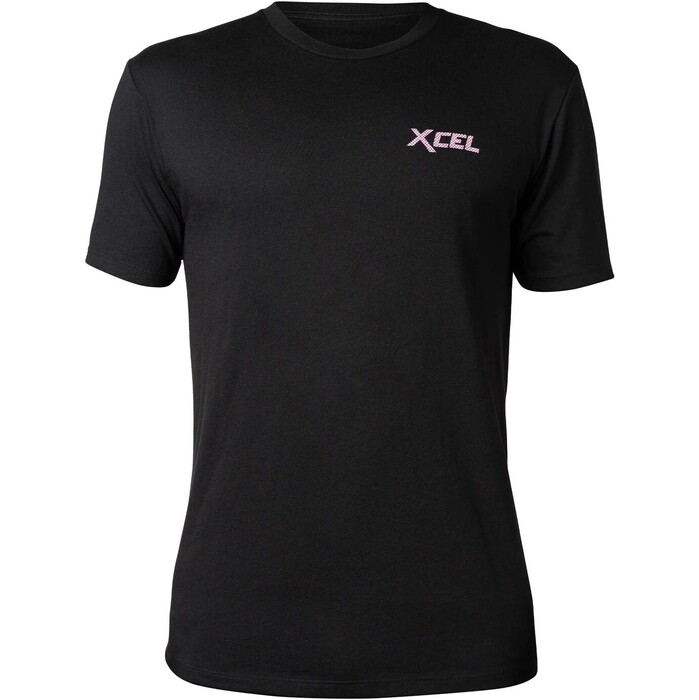 2024 Xcel Hombres Camiseta Throwback MATS5TBK - Black