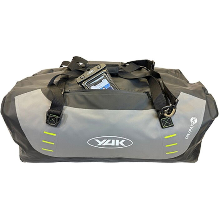 Yak 2024 Drypak 40L Rolltop Holdall 7003338 - Grey