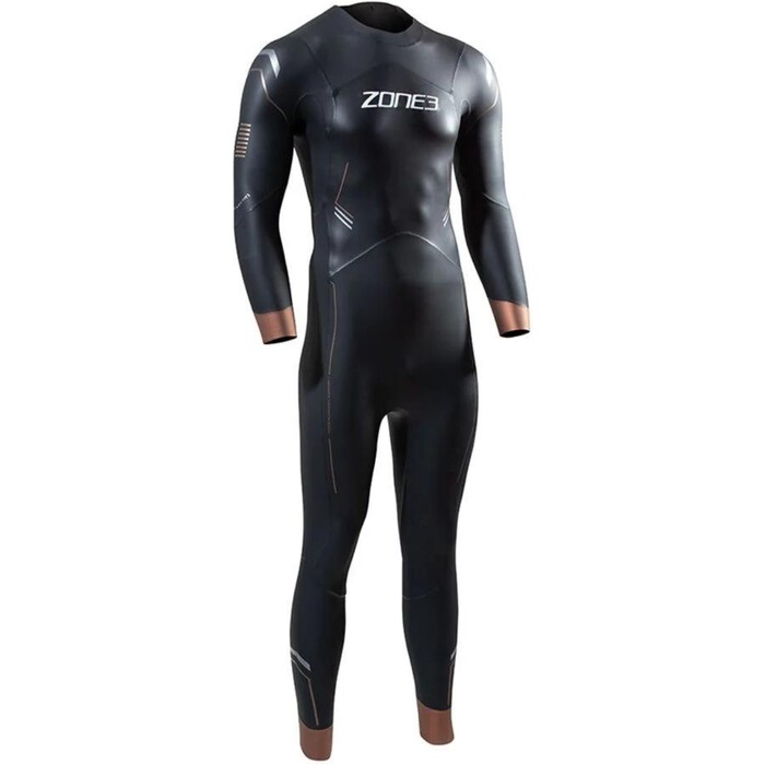 2024 ZONE3 Hombres Thermal Agile Neopreno WS22MTAG101 - Black / Gold