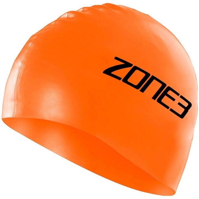 2024 ZONE3 Gorro De Natacin De Silicona SA24SCAP - Orange