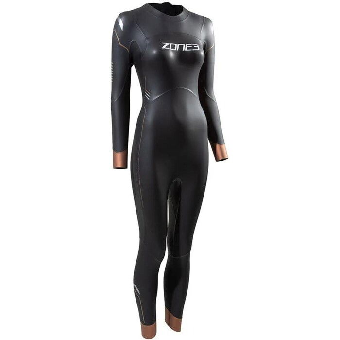 2024 ZONE3 Mujer Thermal Agile Neopreno WS22WTAG101 - Black / Gold