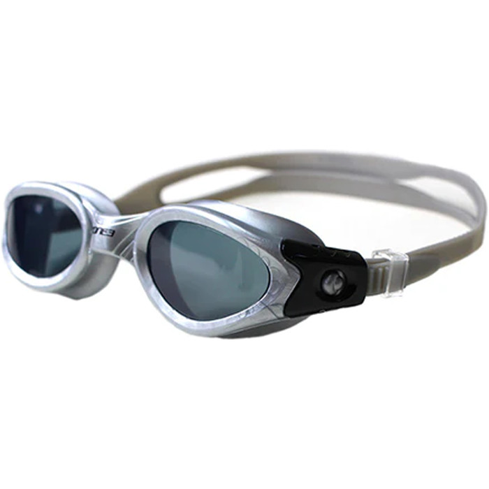 2024 Zone3 Apollo Swim Goggles SA18GOGAP116 - Silver / Grey / Black