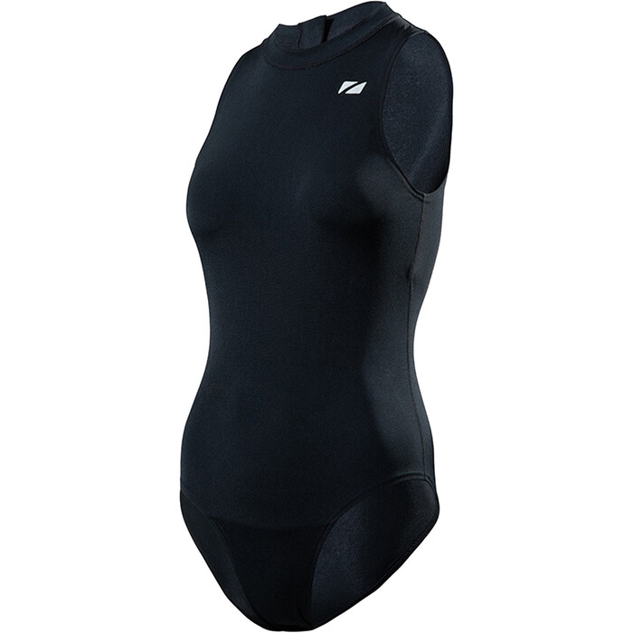 2024 ZONE3 Mujer OWS Renovar Cuello Alto Traje SW22WOWSN1 - Black