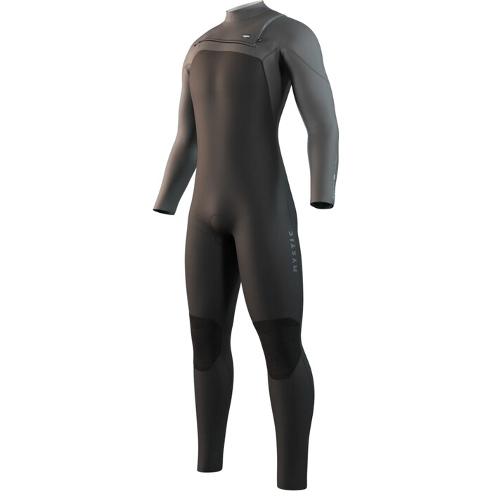 2025 Mystic Hombres Motion 5/3mm Chest Zip Neopreno 35000.250006 - Black