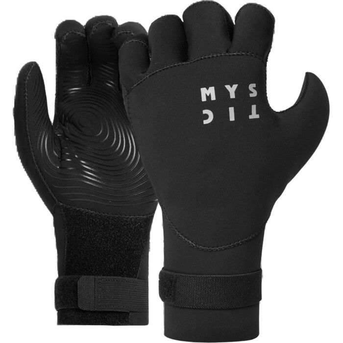 2025 Mystic Roam 3mm 5 Finger Precurved Glove 35015.250077 - Black