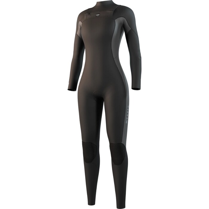 2025 Mystic Mujer Haven 5/3mm Chest Zip Neopreno 35000.250045 - Black