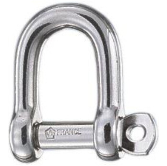 2025 Wichard Self-locking D Shackle WR1201 - Silver