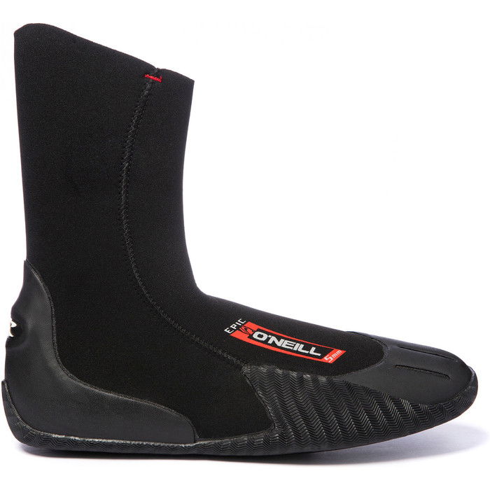 2024 O'Neill Epic 5mm Round Toe Boots 3405 - Black