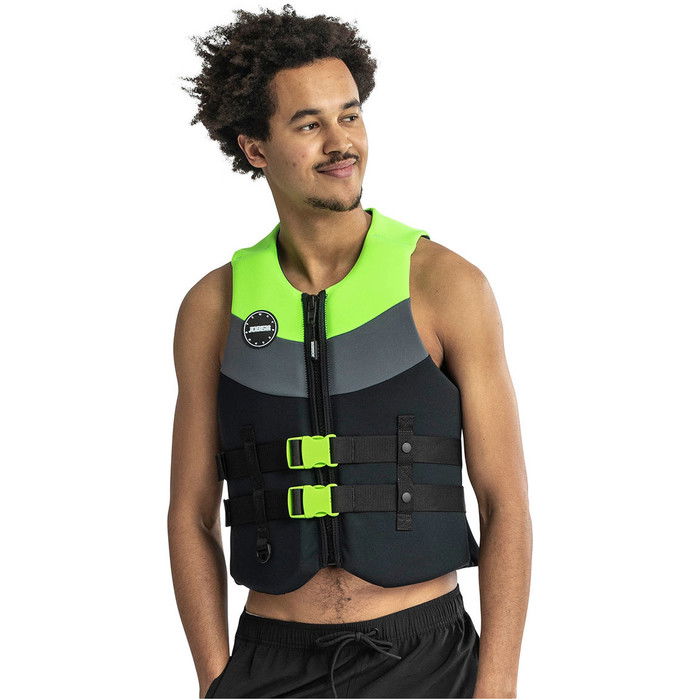 2024 Jobe Mens 50N Neoprene Impact Vest 244922024 - Lime Green