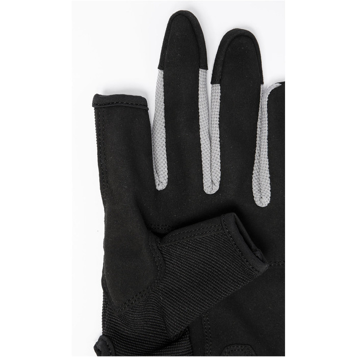 2024 Musto Essential Sailing 3 Finger Gloves AUGL002 - Black