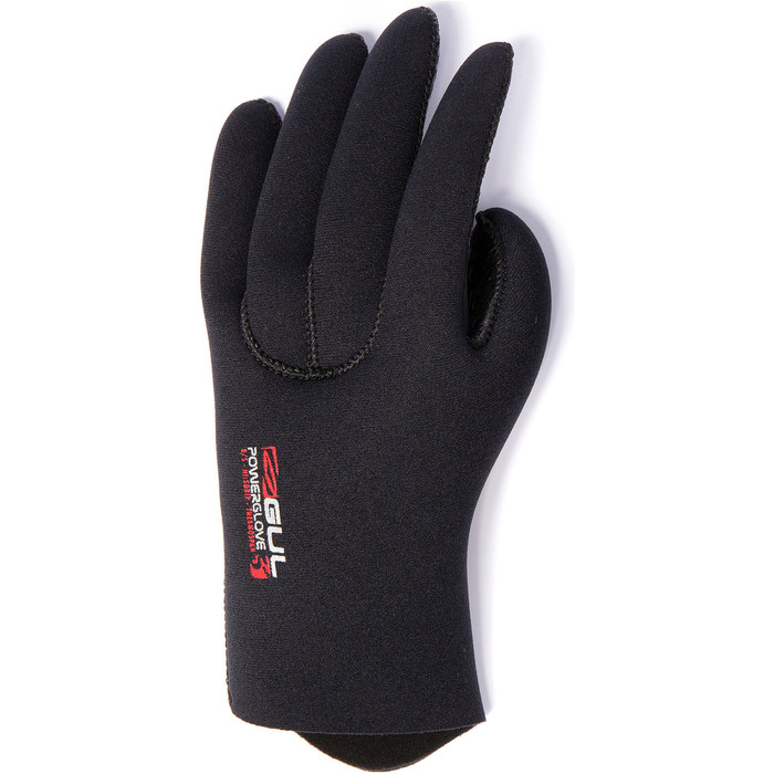 2020 Gul 3mm Neoprene Power Glove GL1230-B5 - Black