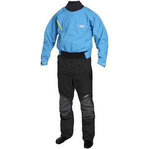 2019 Yak Vanguard Whitewater / Kayak Drysuit Inc Underfleece Azul / Negro 2734