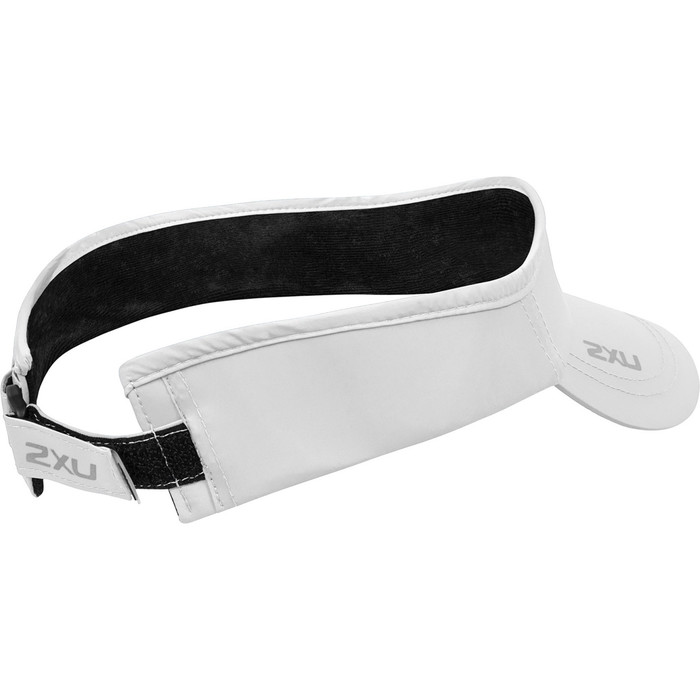 2024 2XU Run Visor UQ5686f - White