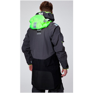 2019 Helly Hansen Aegir Ocean Jacket EBONY 30335