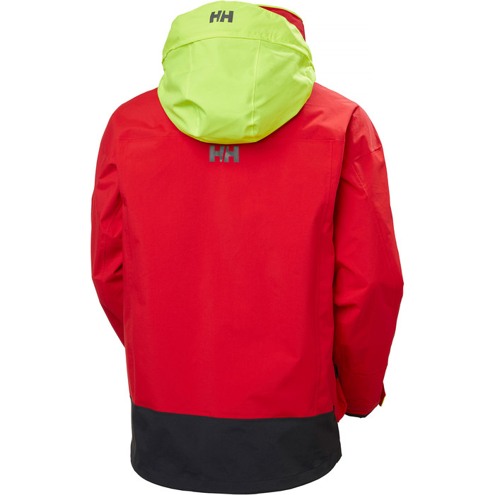 2024 Helly Hansen Mens Pier Sailing Jacket 34156 - Alert Red