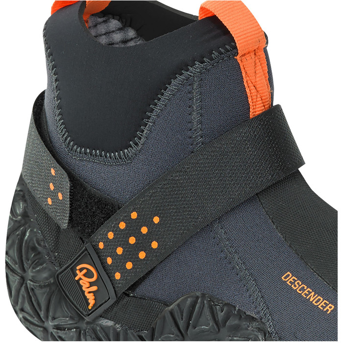 2024 Palm Descender 4mm Zapatos De Kayak 12340 - Gris Azabache