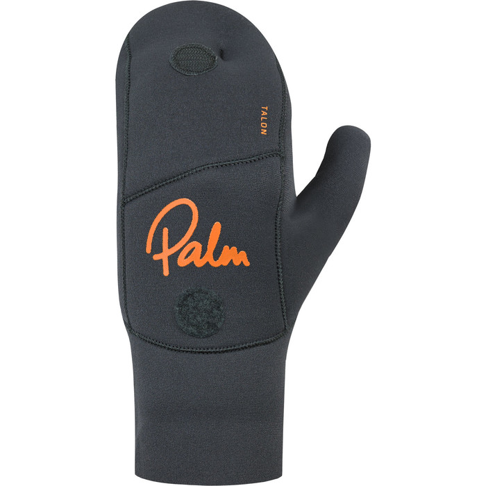 2024 Palm Talon 3mm Open Palm Neoprene Mitts 12327 - Jet Grey