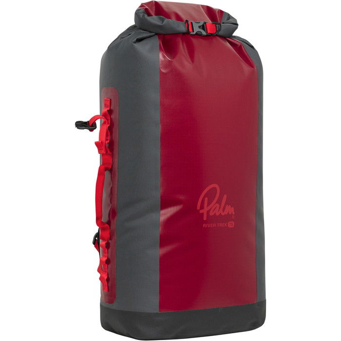 2024 Palm River Trek 75L Dry Back Pack 12348 - Chilli / Jet Grey