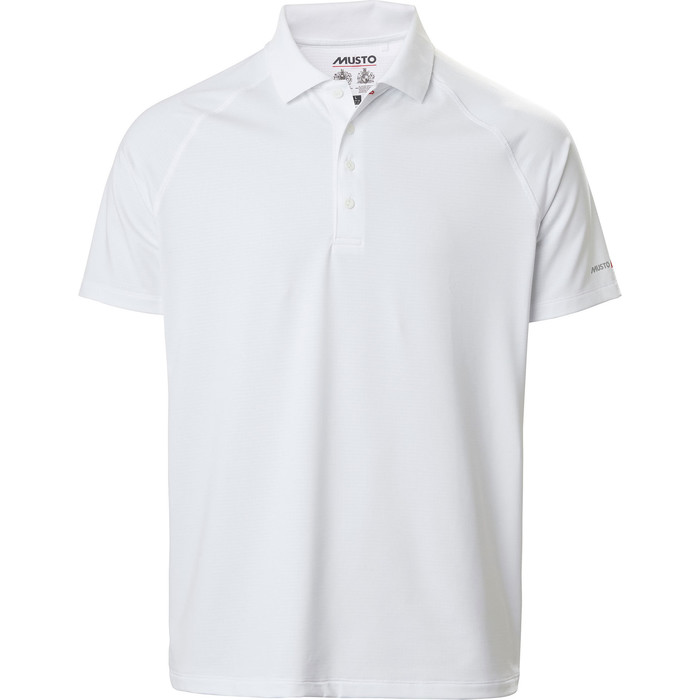 2024 Musto Mens Evolution Sunblock Polo 2.0 81148 - White