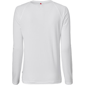 2024 Musto Womens Evolution Long Sleeve Sunblock Tee 2.0 81162 - White