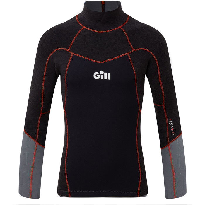 2023 Gill Junior Zentherm 2.5mm GBS Neoprene Top 5001J - Black