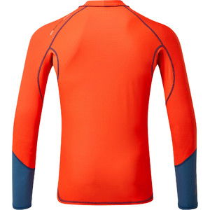 2023 Gill Mens Pro Long Sleeve Rash Vest 5020 - Orange