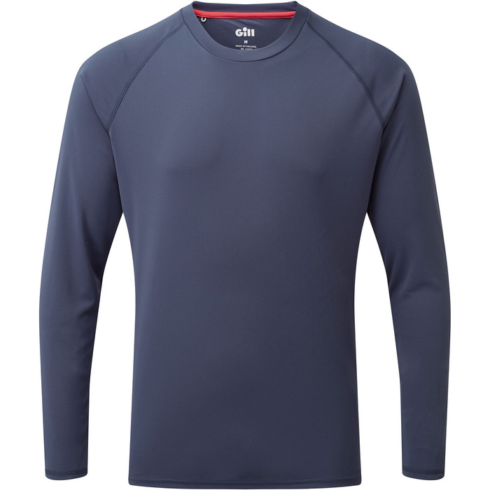 2023 Gill Mens Long Sleeve UV Tec Tee UV011 - Ocean