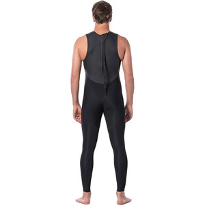 2024 Rip Curl Hombres Dawn Patrol 1.5mm Back Zip Long John Neopreno WSM9IM - Black