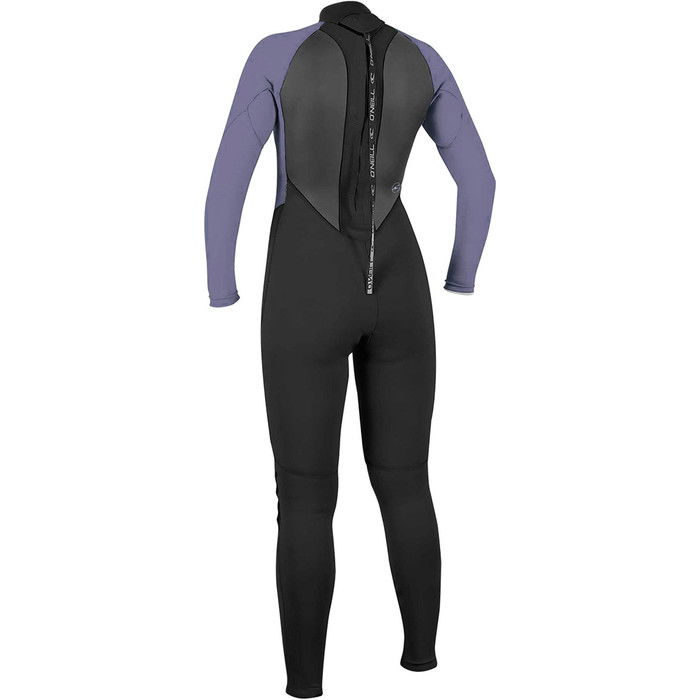 2024 O'Neill Womens Reactor II 3/2mm Back Zip Wetsuit 5042 - Black / Mist