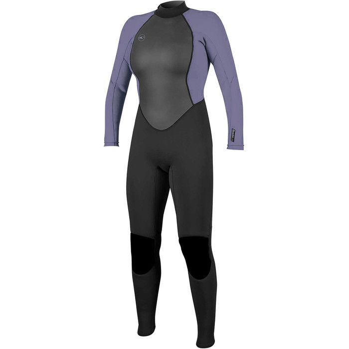 2024 O'Neill Womens Reactor II 3/2mm Back Zip Wetsuit 5042 - Black / Mist