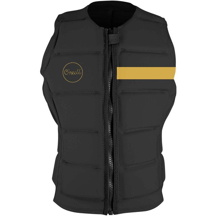 2024 O'Neill Womens Bahia Comp Impact Vest 5398EU - Black