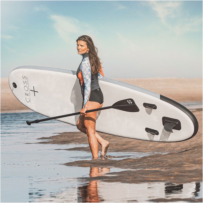 2024 Gul Cross 10'7 Inflatable SUP Board Package - Board, Bag, Pump, Paddle & Leash CB0029-B7