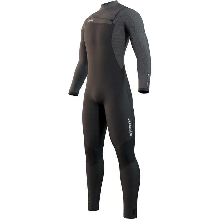 2021 Mystic Mens Majestic 4/3mm Front Zip Wetsuit 210057 - Black