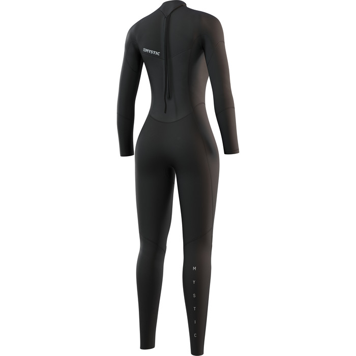 2024 Mystic Womens Star 3/2mm Back Zip Wetsuit 210318 - Black