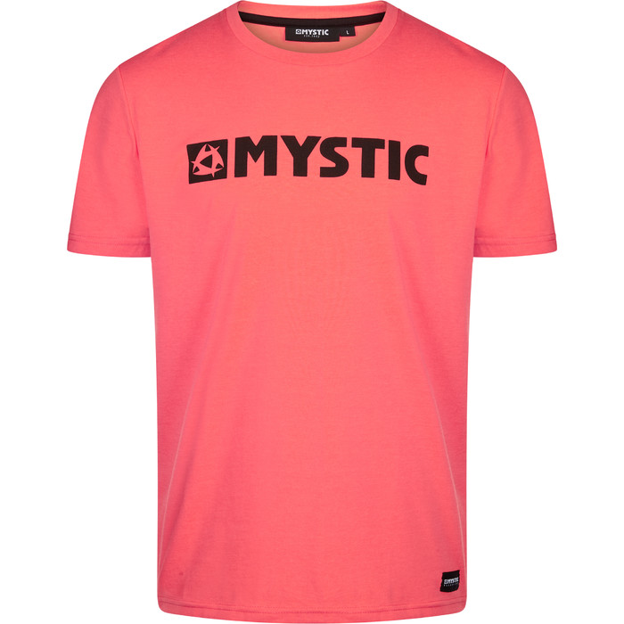 2021 Mystic Mens Brand T-Shirt 190015 - Coral