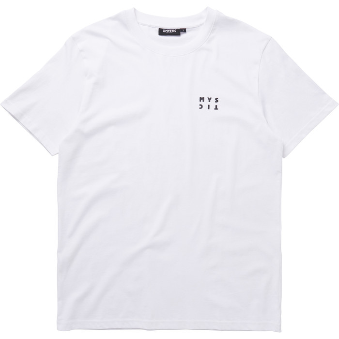 2023 Mystic Mens The Mirror Tee 35105.230068 - White