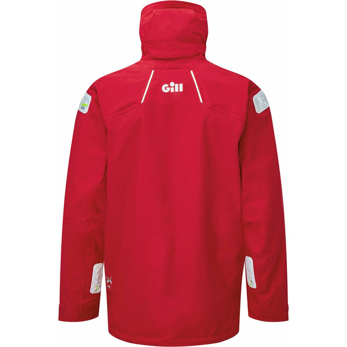 2024 Gill Os2 Chaqueta De Navegacin En Alta Mar Para Hombre Os25j - Rojo