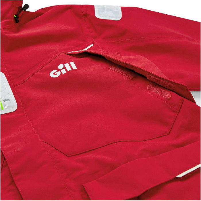 2024 Gill Os2 Chaqueta De Navegacin En Alta Mar Para Hombre Os25j - Rojo