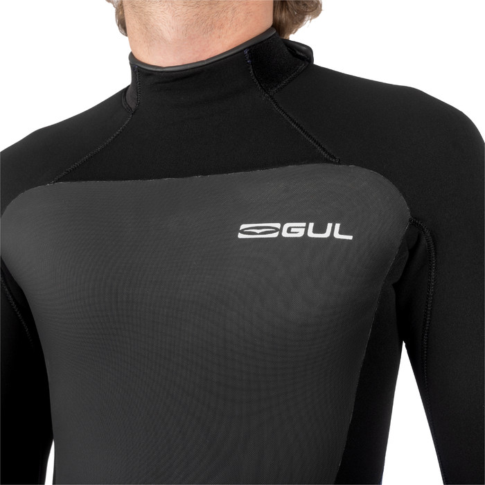 2024 Gul Mens Response 5/3mm GBS Back Zip Wetsuit RE1213-C1 - Navy / Black