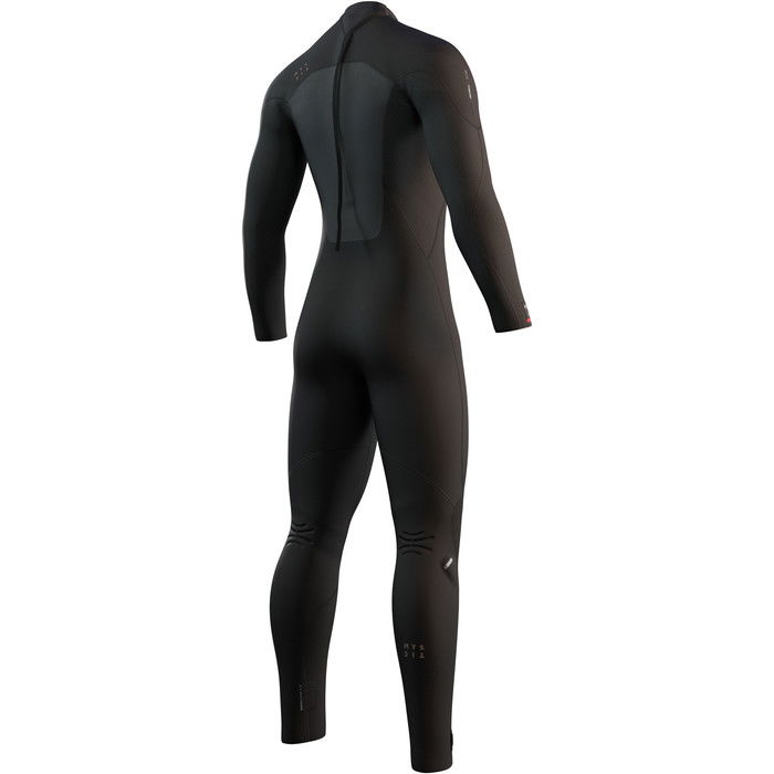 2025 Mystic Mens Majestic 4/3mm Back Zip Wetsuit 35000.230004 - Black