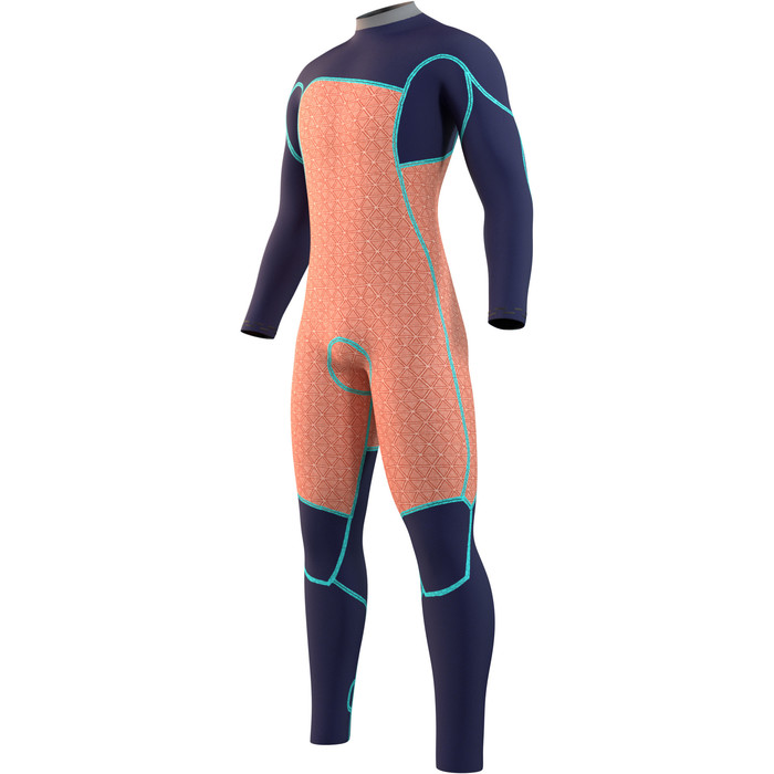 2024 Mystic Mens Majestic 5/4mm Chest Zip Wetsuit 35000.230000 - Cypress Green