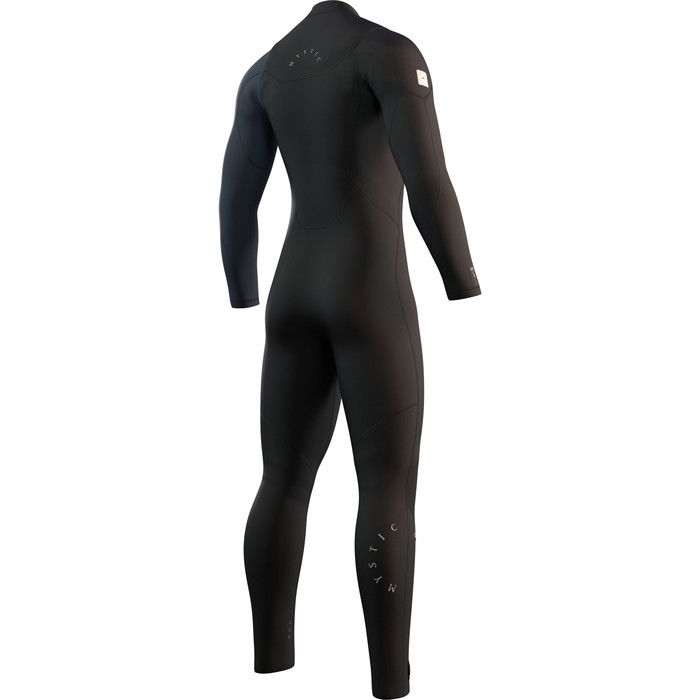 2024 Mystic Mens Marshall 3/2mm Chest Zip Wetsuit 35000.230010 - Black