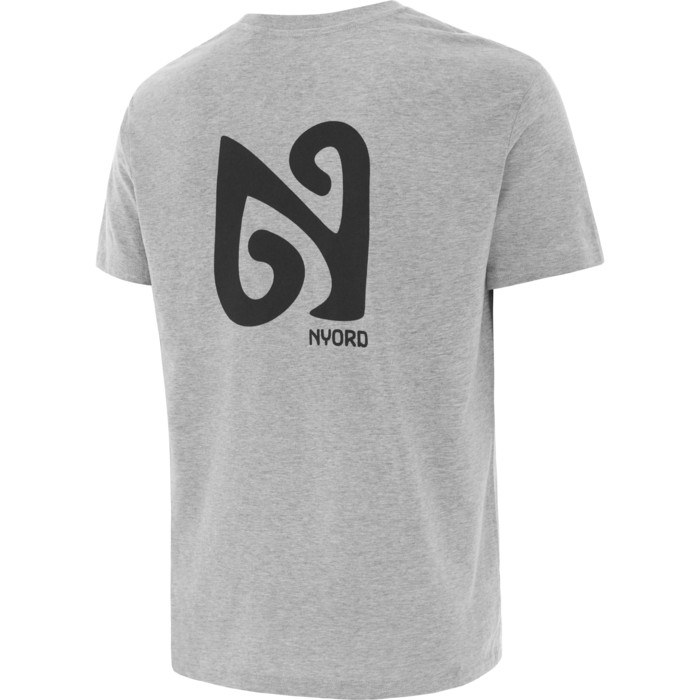 2024 Nyord Logo Camiseta Sx087 - Gris Brezo