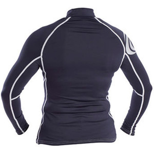 2019 Typhoon Womens Long Sleeve Rash Vest Dark Teal 430031