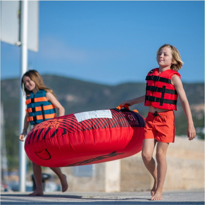 2024 Jobe Junior Nylon Life Vest 2448230 - Red