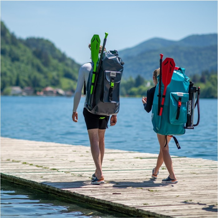 2024 Jobe Duna 11'6 Inflatable SUP Paddle Board Package 486423006 Steel Blue - Board, Bag, Pump, Paddle & Leash