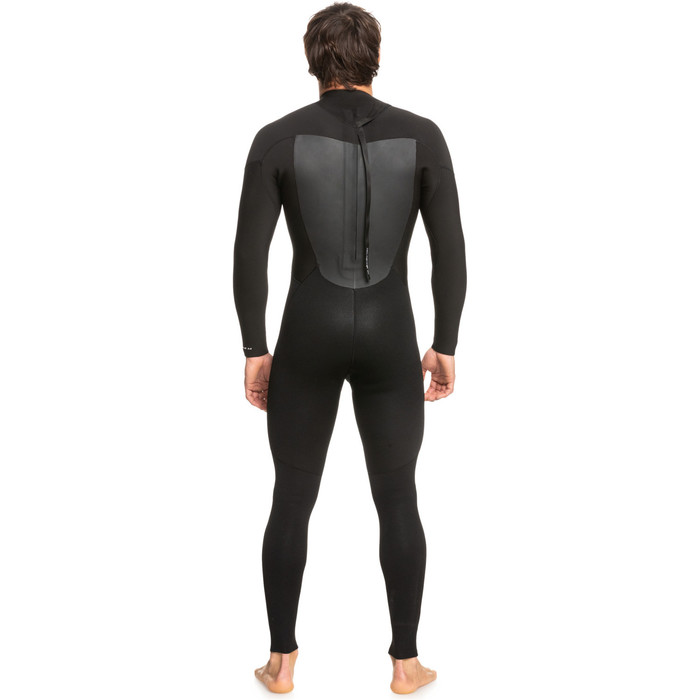 2024 Quiksilver Hombres Prologue 3/2mm Back Zip Gbs Neopreno EQYW103176 - Black