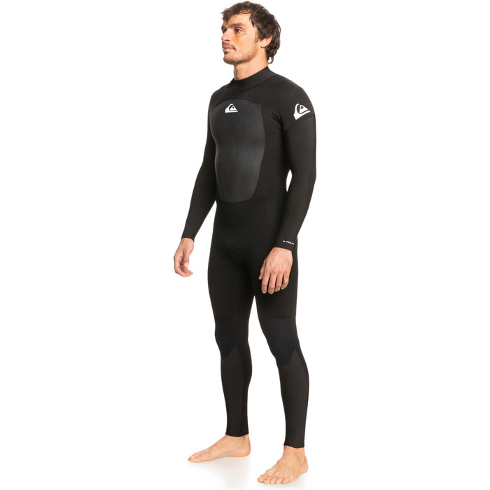 2024 Quiksilver Hombres Prologue 3/2mm Back Zip Gbs Neopreno EQYW103176 - Black