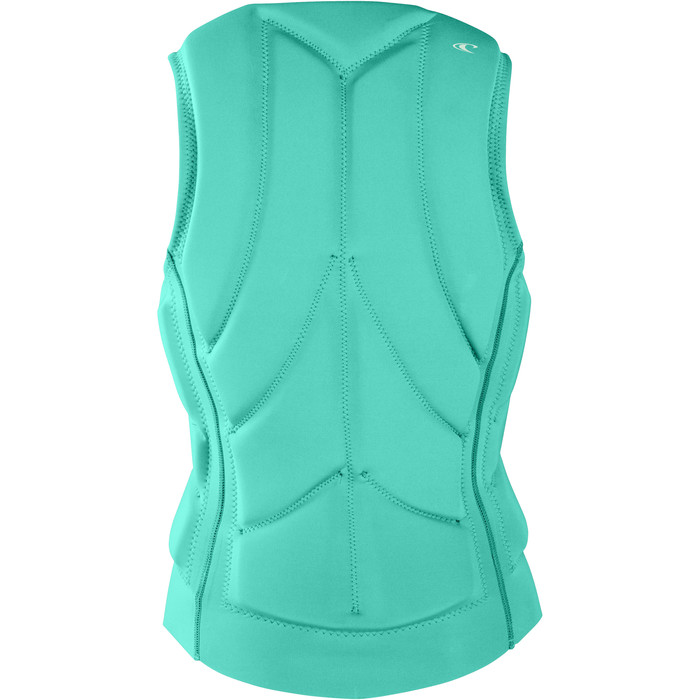 2024 O'Neill Womens Slasher B Comp Impact Vest 5331EU - Opal / Graphite